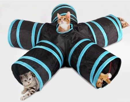Sicuro e durevole 3 Way 4 Way 5 Way Cat Tunnel Toy con il vantaggio di essere morbido e ecologico