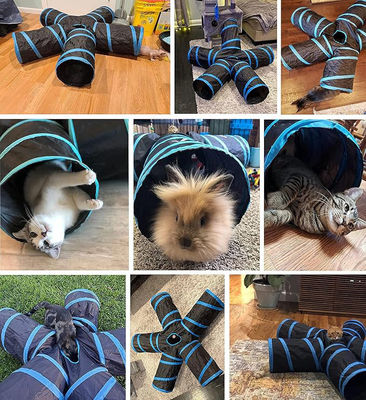 Sicuro e durevole 3 Way 4 Way 5 Way Cat Tunnel Toy con il vantaggio di essere morbido e ecologico