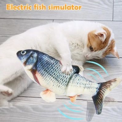 Interattivo Gatto Gioco Divertente Reale Pesce Flopping Catnip Giochi per gatti per piccoli animali