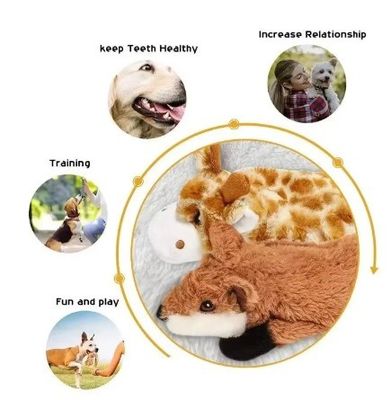 La stagione delle vacanze non deve avere giocattoli di peluche per cani