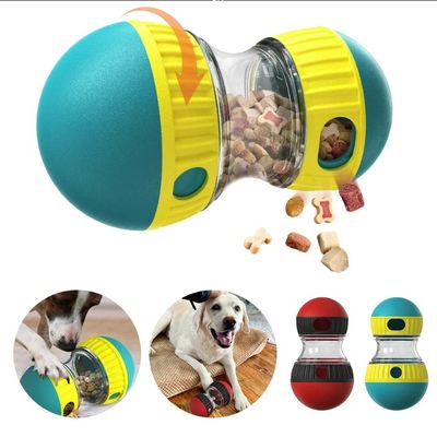 Gioco interattivo per cani con palla di alimentazione lenta, giocattolo per gatti e cani piccoli