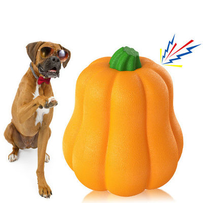 TPR Pumpkin Ball Shake fa ridacchiare Interattivo giocattolo per cani per allevamento e addestramento