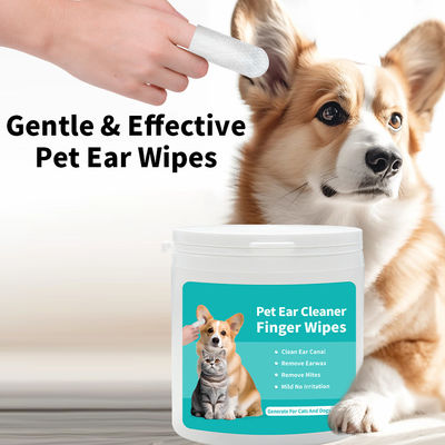 Servizi di pulizia delle orecchie per animali domestici senza profumo per pulizia efficace ed ecologica