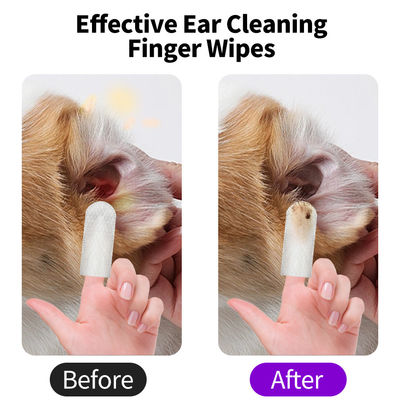 Servizi di pulizia delle orecchie per animali domestici senza profumo per pulizia efficace ed ecologica