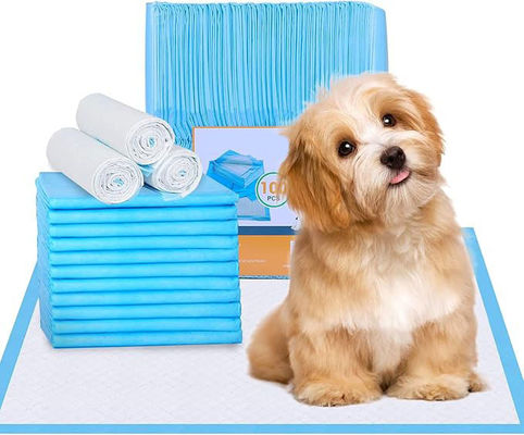 Pad di allenamento monouso sostenibile 56x56CM Pet Training Puppy Dog Pee Pad per cani