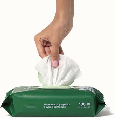 150*200mm Accipiccioli per animali da compagnia morbidi e ecologici per cani 100 pcs Spunlace Nonwoven Elimina gli odori
