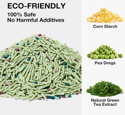 Facile pulizia e controllo dell'odore di animali domestici Tofu Cat Litter con servizio di personalizzazione fornito