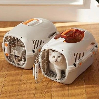 Portable Plastic Pet Space Bag Airline Approved Dog Cat Carrier per viaggi all'aperto