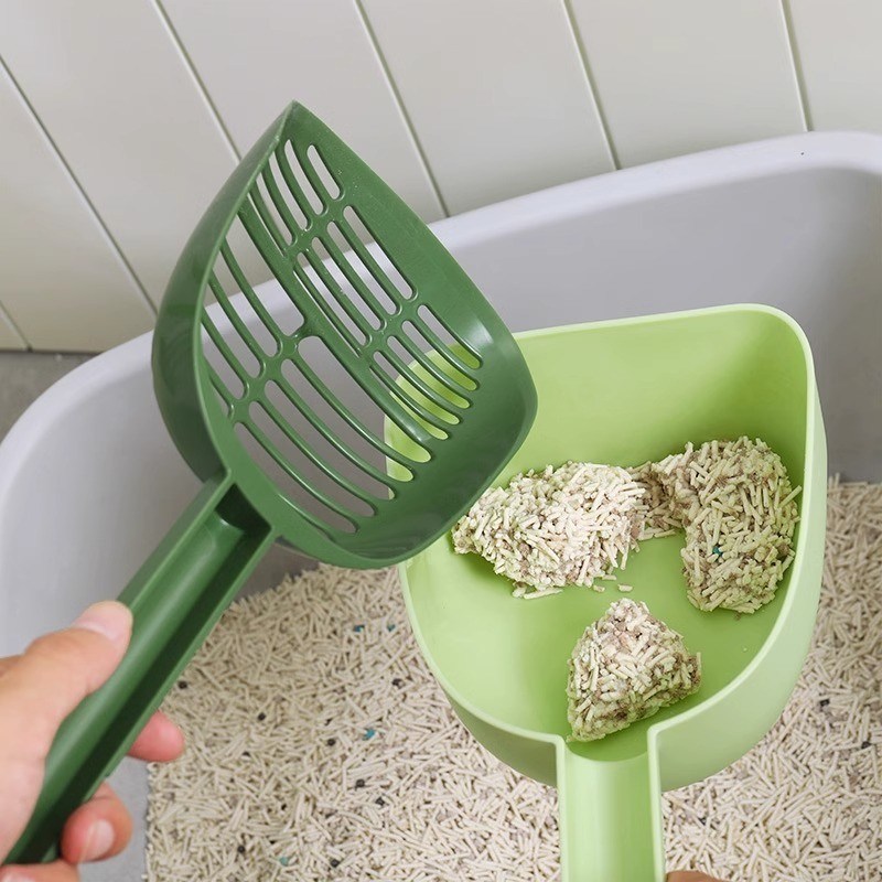 Prodotto igienico per gatti Poop di plastica raccogliere lettiera Scoop di cane Poop Scooper attrezzi per la pulizia