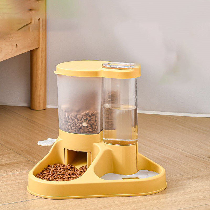 Dispensatore d'acqua per cani da piccolo a grande con alimentatore automatico e batteria a scatola d'acqua