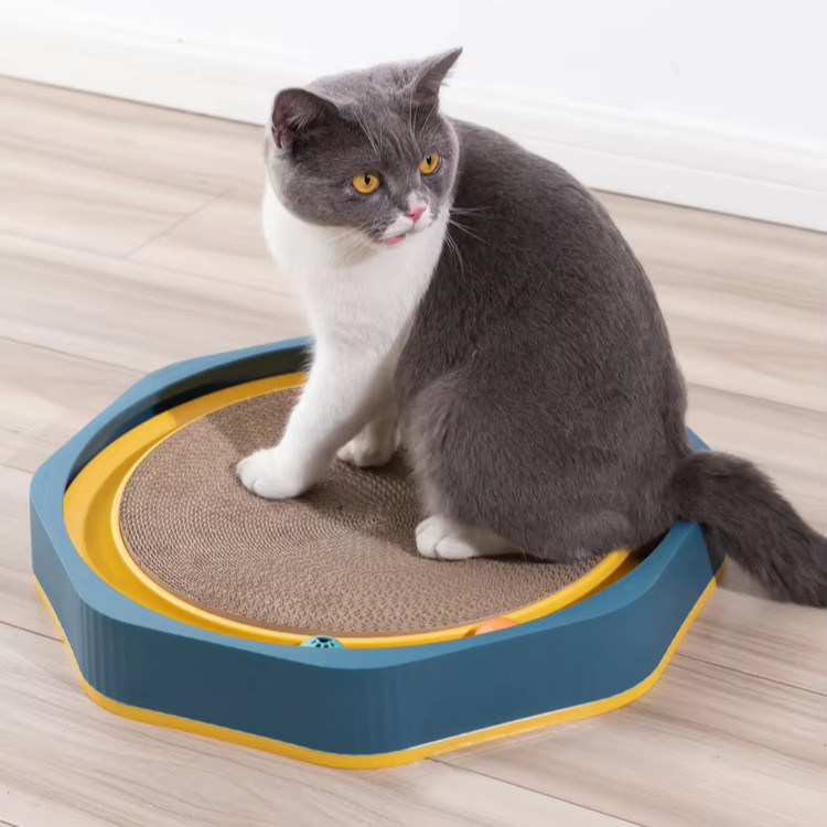 Cat Scratching Board Cartone ondulato Casella per mobili per animali da compagnia Protezione per giocattoli Tipo Cat Toy