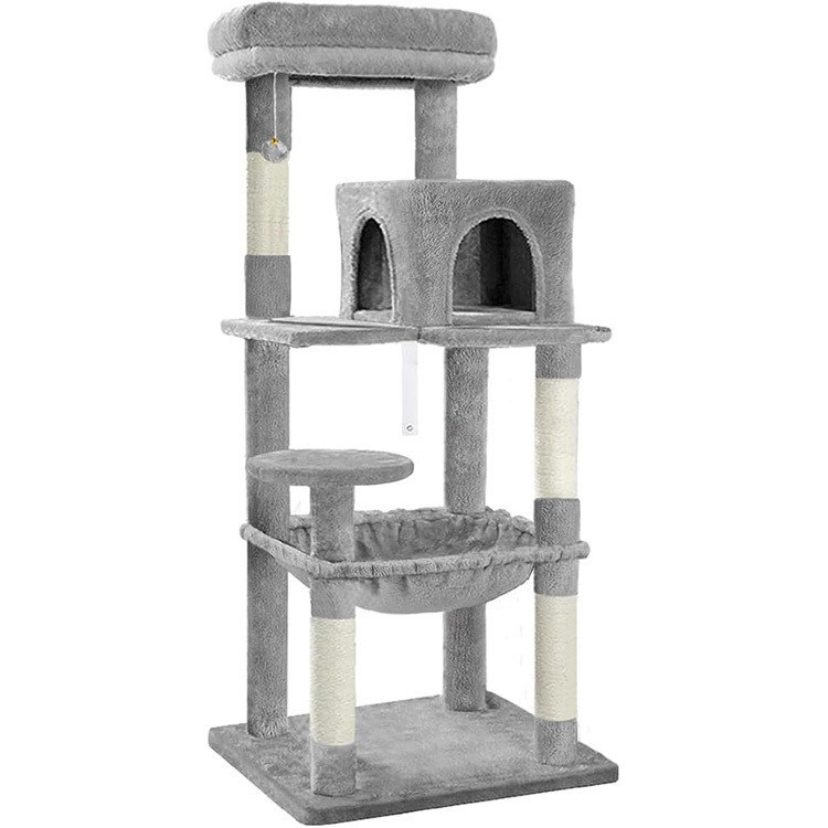 Albero per gatti multi-colore opzionale Sisal integrato Comodo Durabile Alto Gatto Attività Scratcher Albero