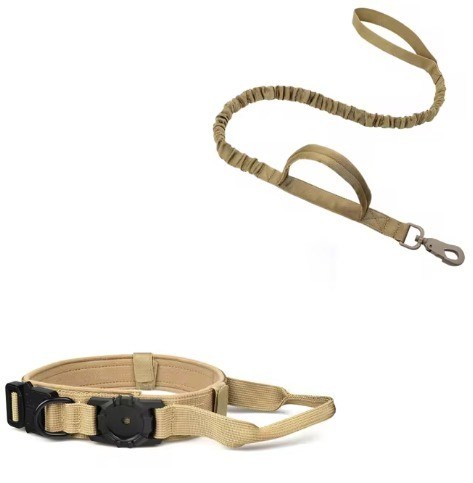 Collare riflettente in nylon per cani Collare di addestramento GPS regolabile con supporto Airtag