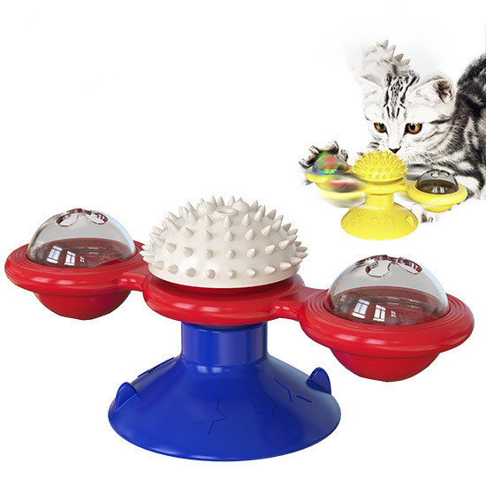 Gatto giocattolo puzzle per l'allenamento IQ distributore di cibo antiscivolo interattivo Slow Feeder Bowl