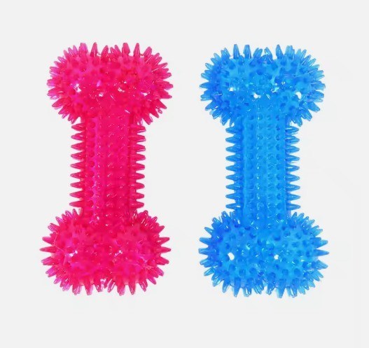 TPR Dog Bone Toy Durable Chew Toy per masticatori aggressivi Pulizia e allenamento dei denti